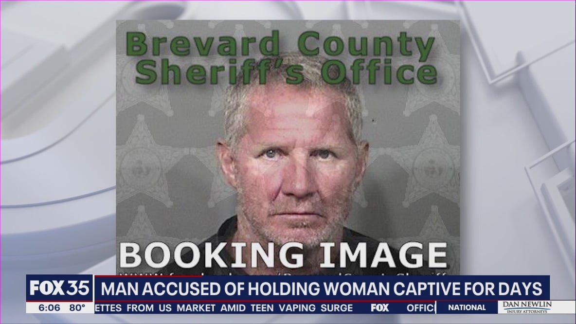Florida man accused of raping woman, holding her captive for days, sheriff's office says